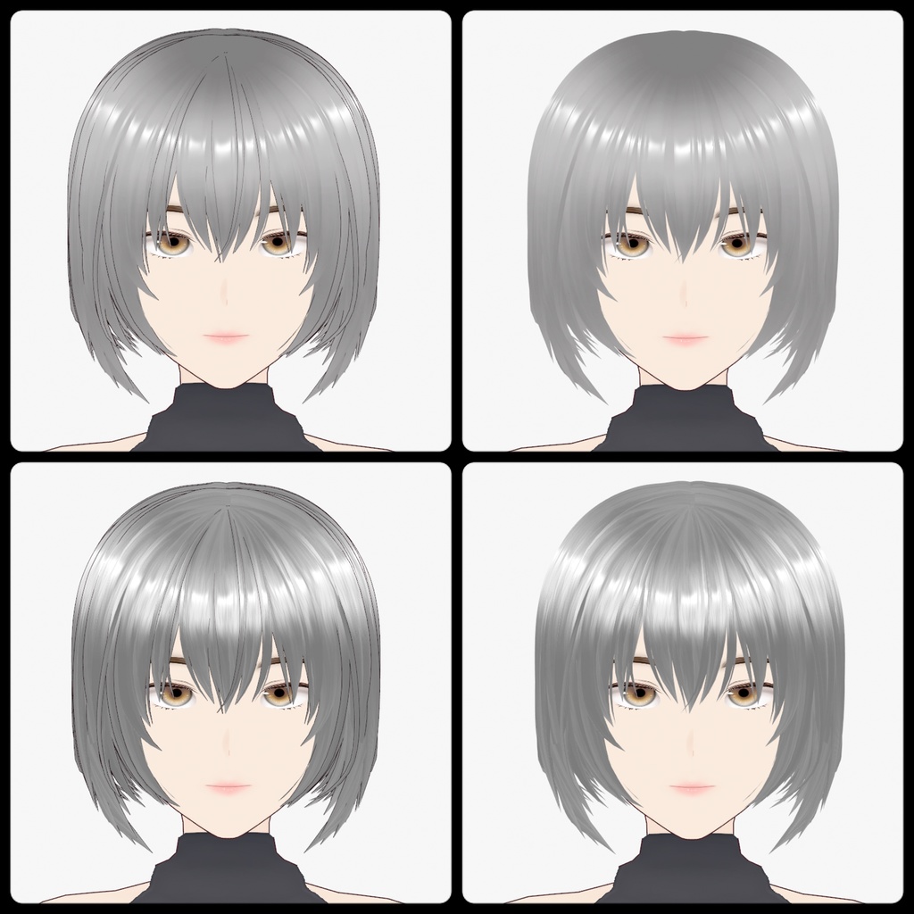 【VRoid】BackHair01