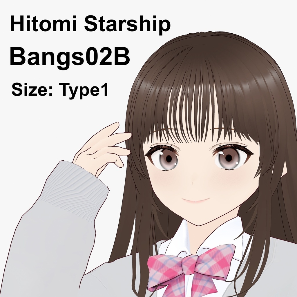 【VRoid】Bangs02b Type1