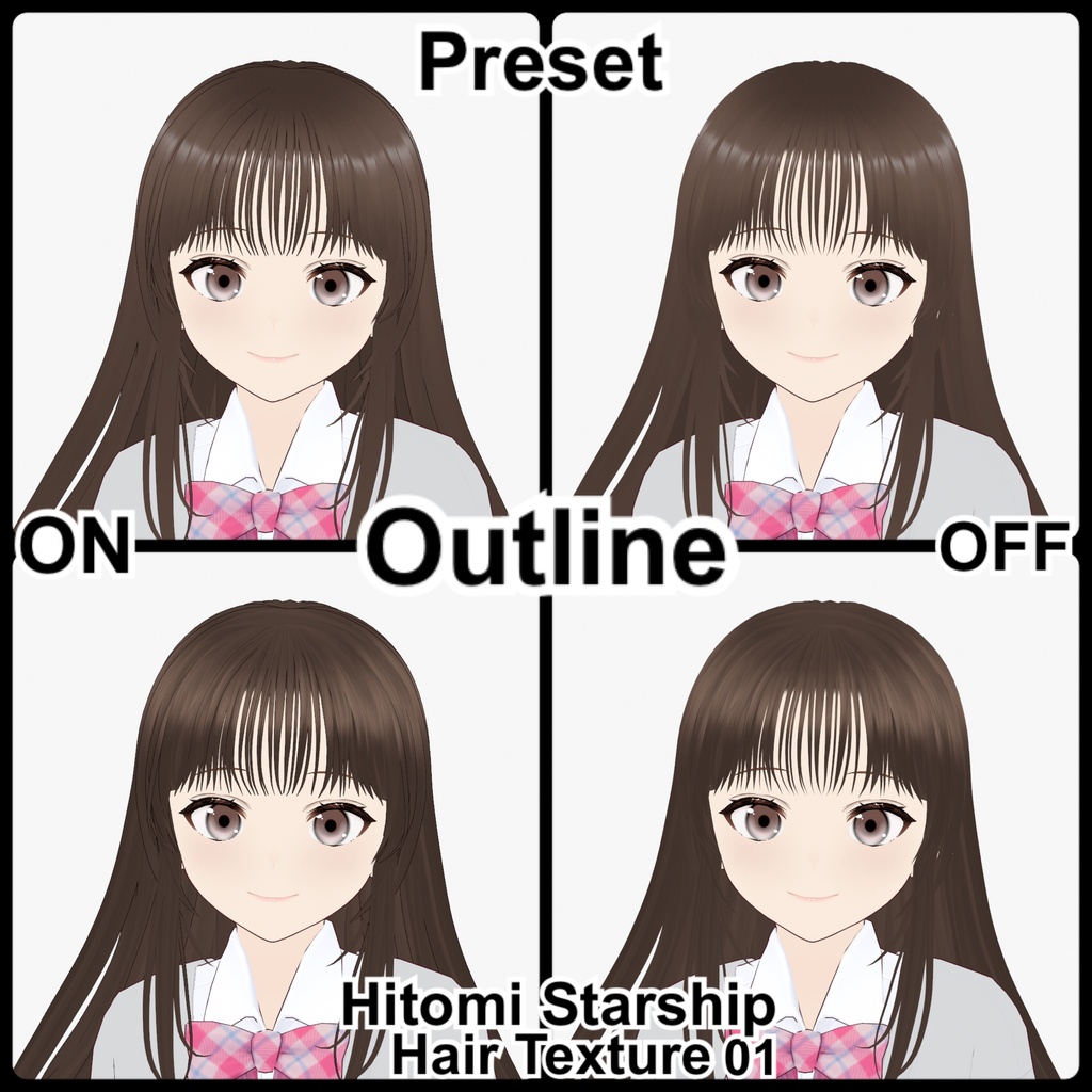 【VRoid】Bangs02b Type1
