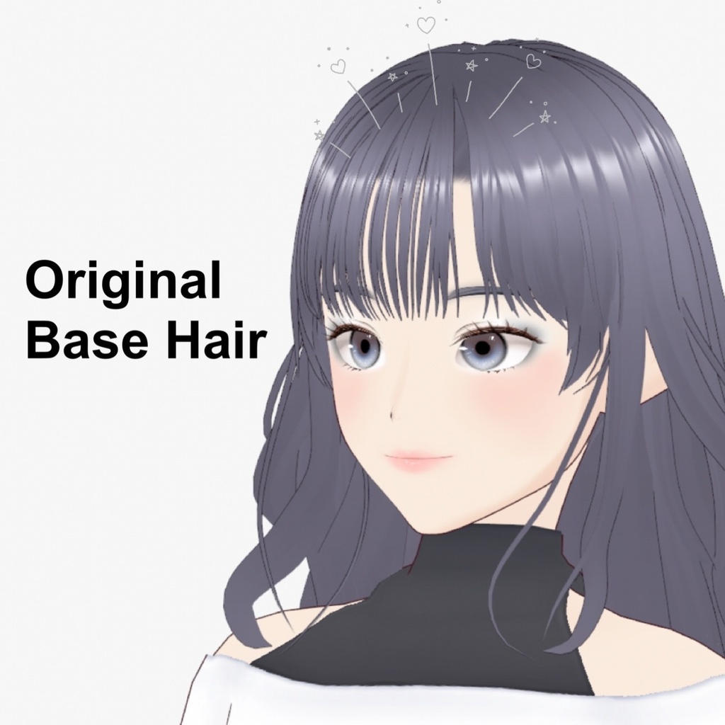 【VRoid】Bangs02a Type2
