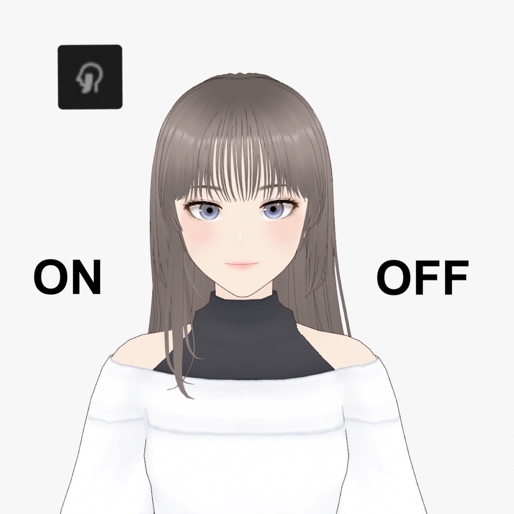 【VRoid】BackHair02