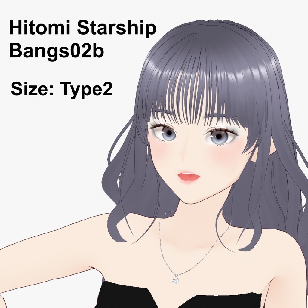 【VRoid】Bangs02b Type2