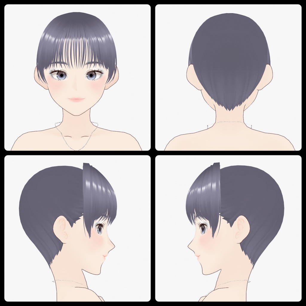 【VRoid】Bangs02b Type2
