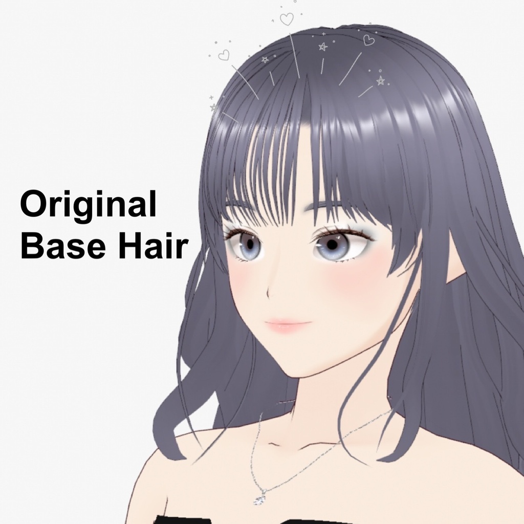 【VRoid】Bangs02b Type2
