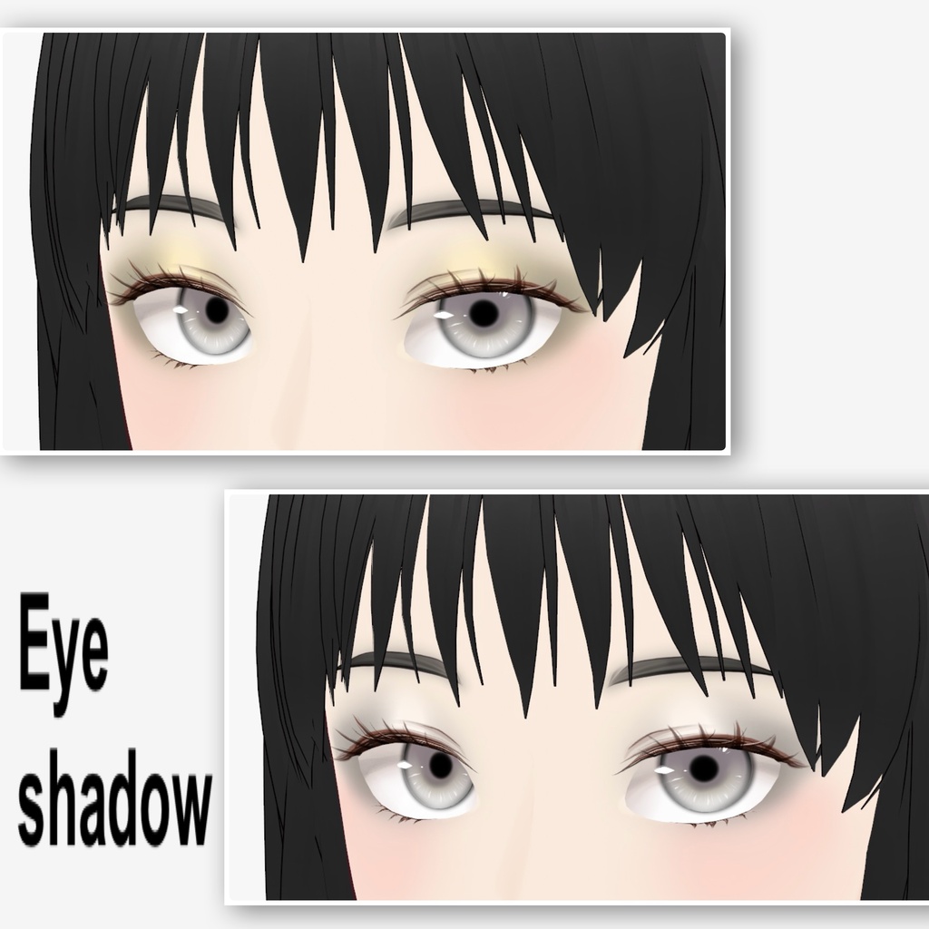 【VRoid】Gold&Silver Eyeshadows