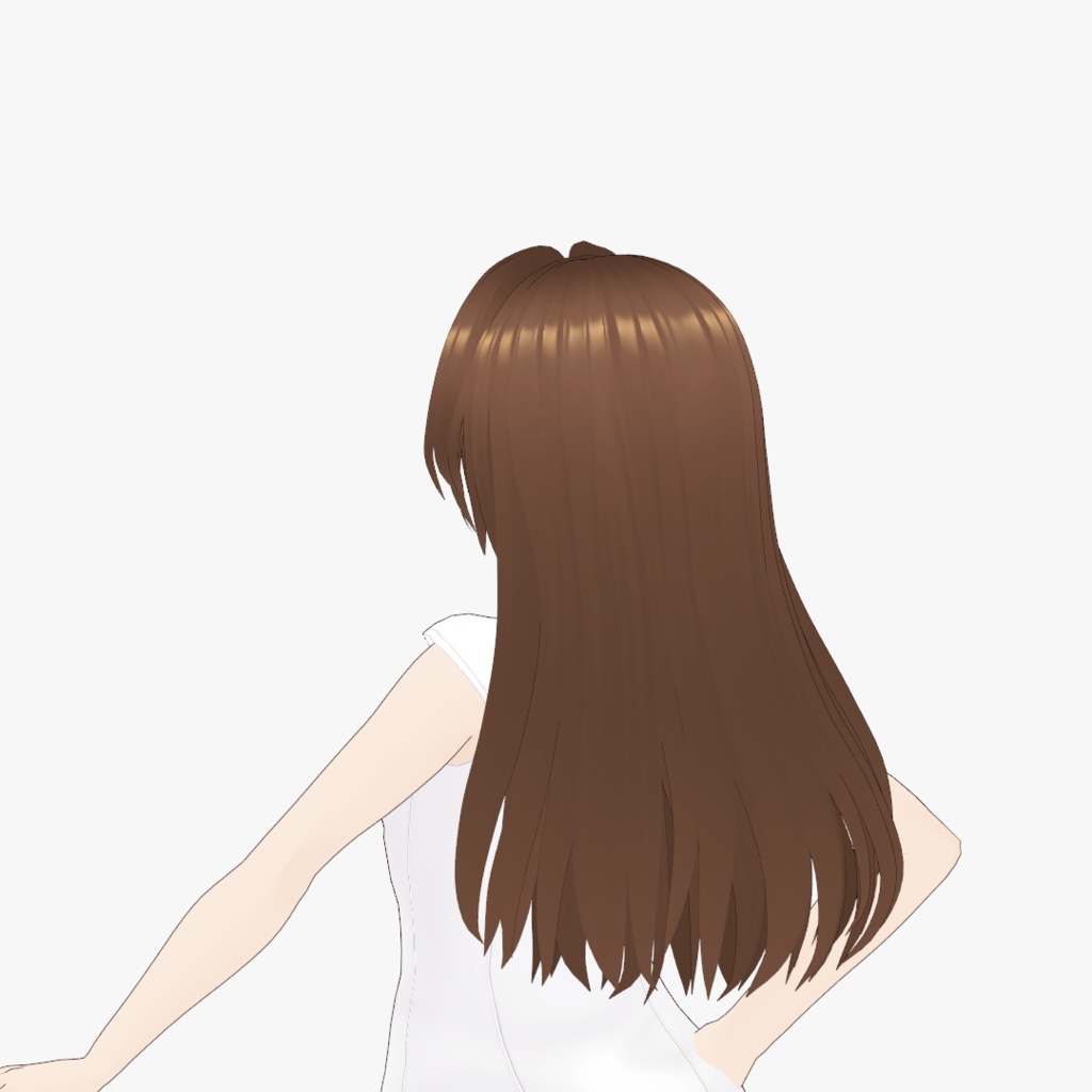 【VRoid】Hitomi Starship Extra01 真ん中分けエアインテーク