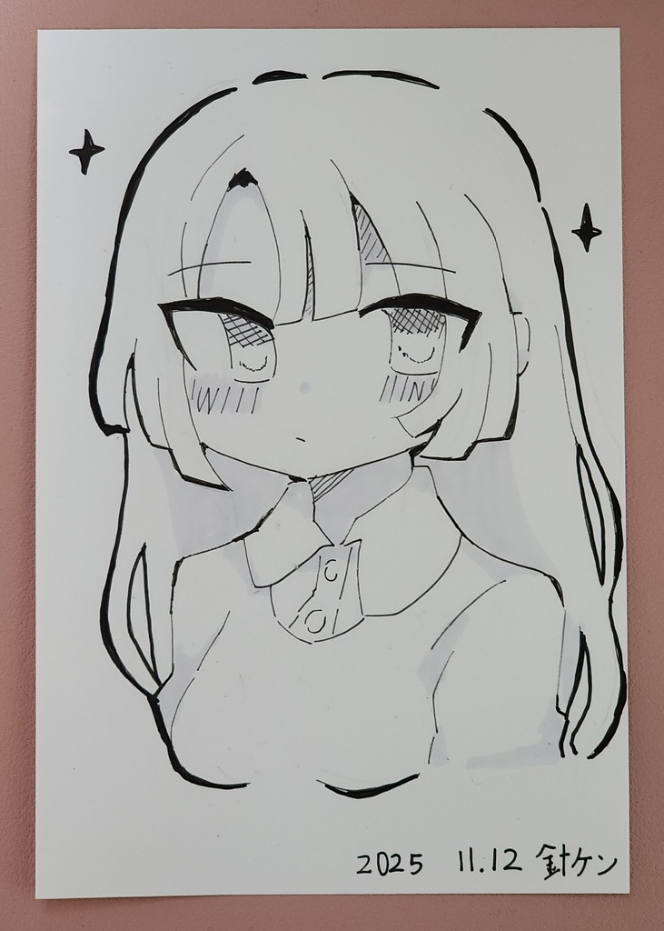 2025 11/12　ハガキ原画