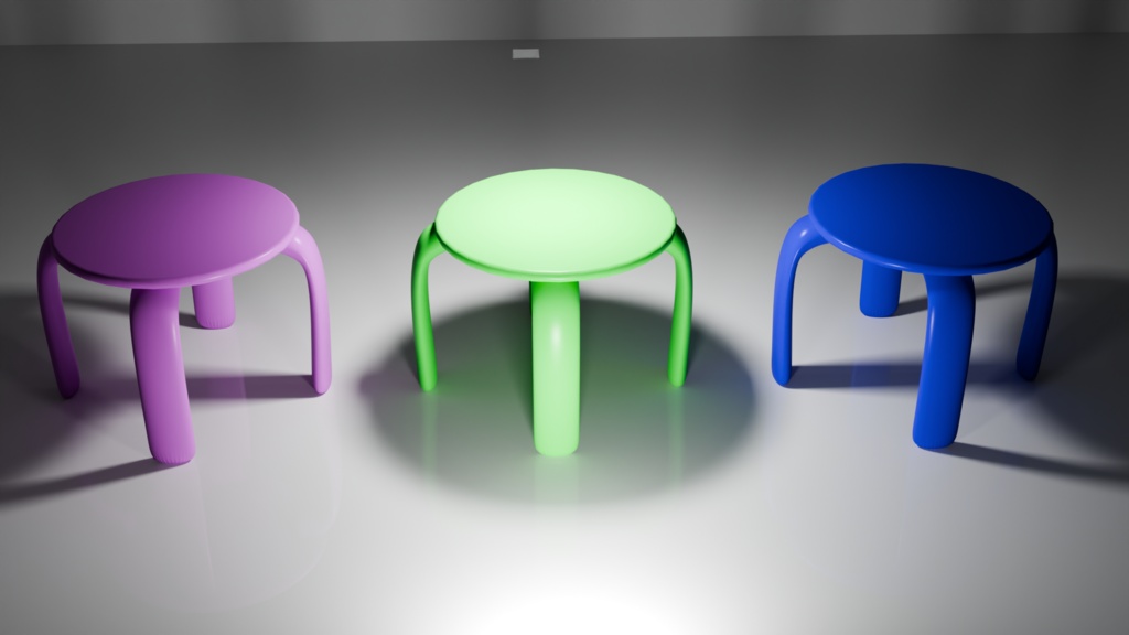 椅子の3Dモデル