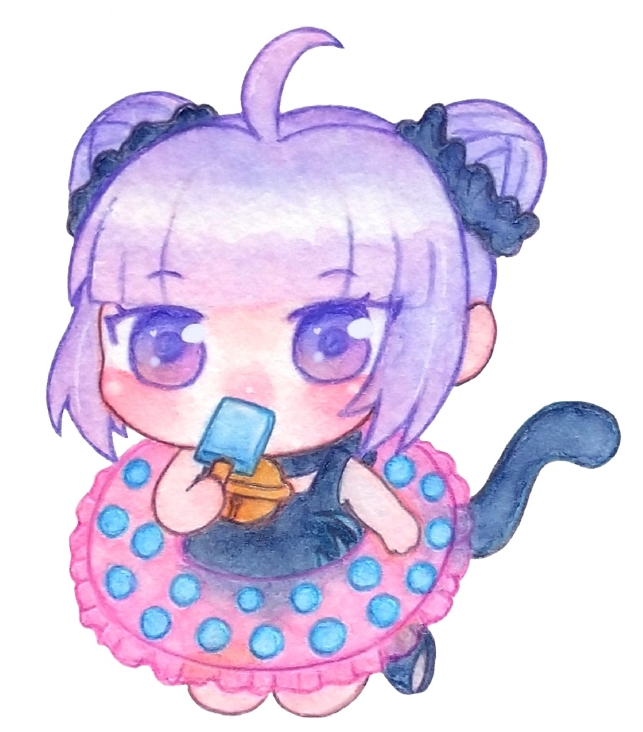 ねこ少女ソフィぷちアイスアクキー