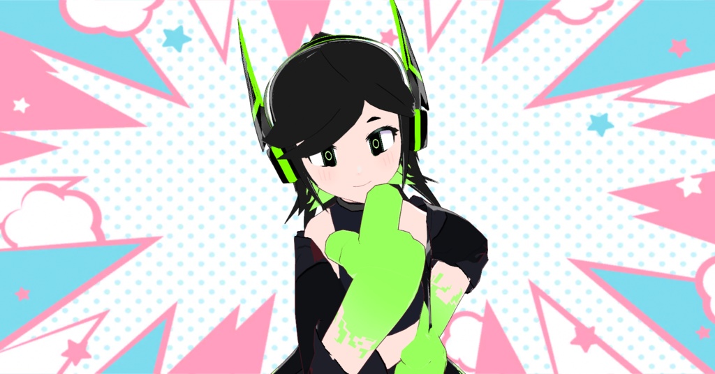 [Vroid Vtuber Model]  Viruela