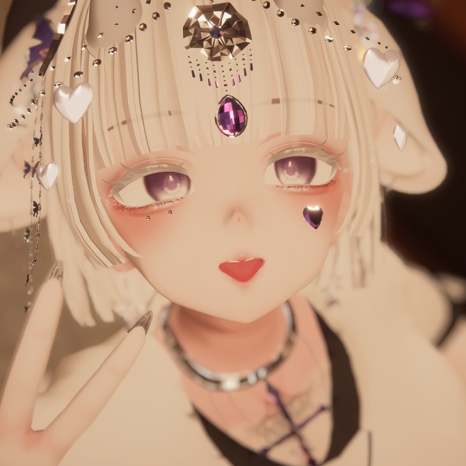 Hime short Hair 【9アバター対応 🖤 Liltoon / VRChat】