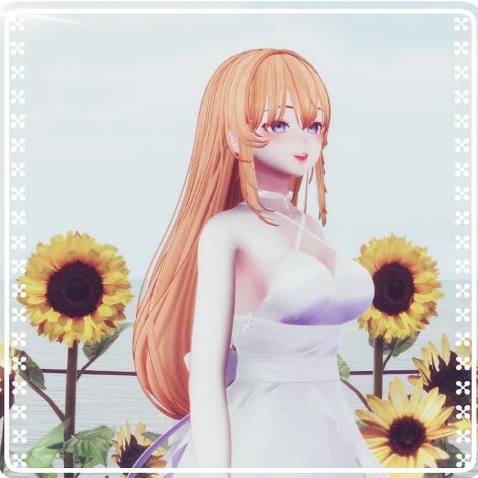 Melling " Long hair " 【8アバター対応 🖤 Liltoon / VRChat】