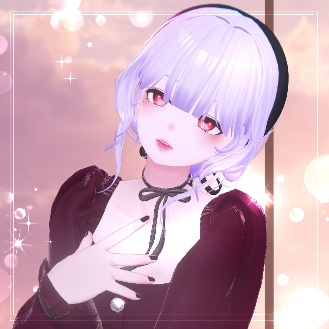 Melling " Lovely hair " 【5アバター対応 🖤 Liltoon / VRChat】