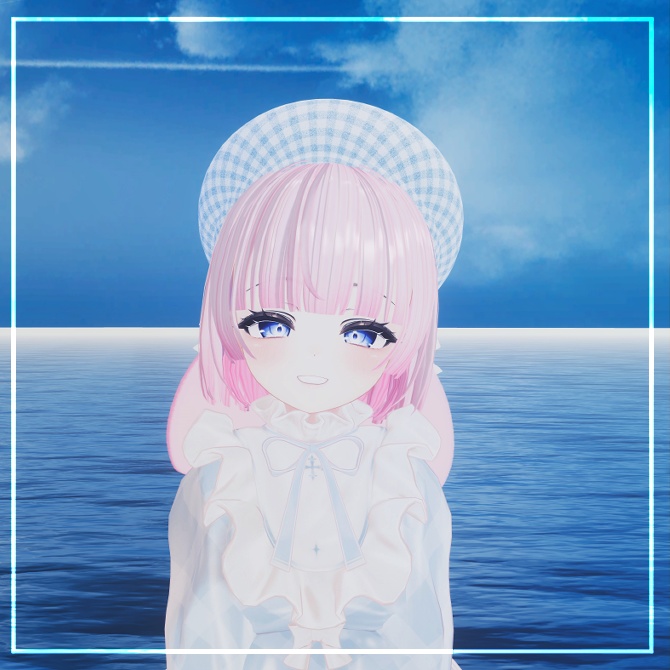 Melling Shop " Bunny Beret " 【 Liltoon / VRChat】 無料 ♥