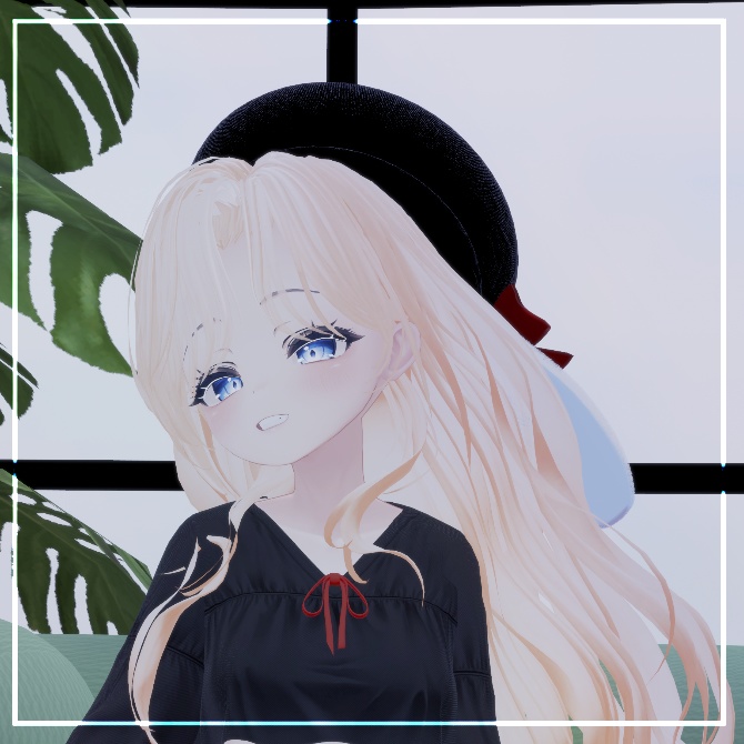 Melling Shop " Bunny Beret " 【 Liltoon / VRChat】 無料 ♥