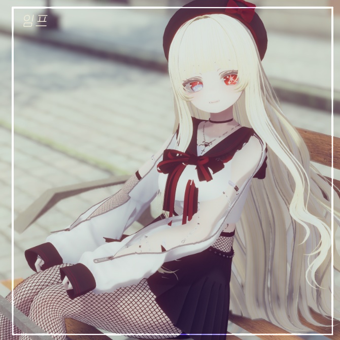 🖤 Melling " Shiny Wave hair " 【4アバター対応 🖤 Liltoon / VRChat】