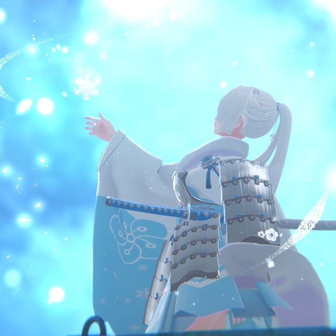 🖤 Melling " 冬梅姫様 (Hime set)" 【7アバター対応 🖤 Liltoon / VRChat】