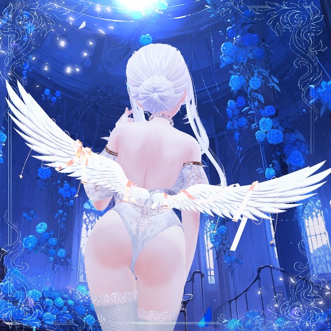 🖤 Melling " Hope Wings " 【Liltoon 🖤 VRChat】 Animation 有