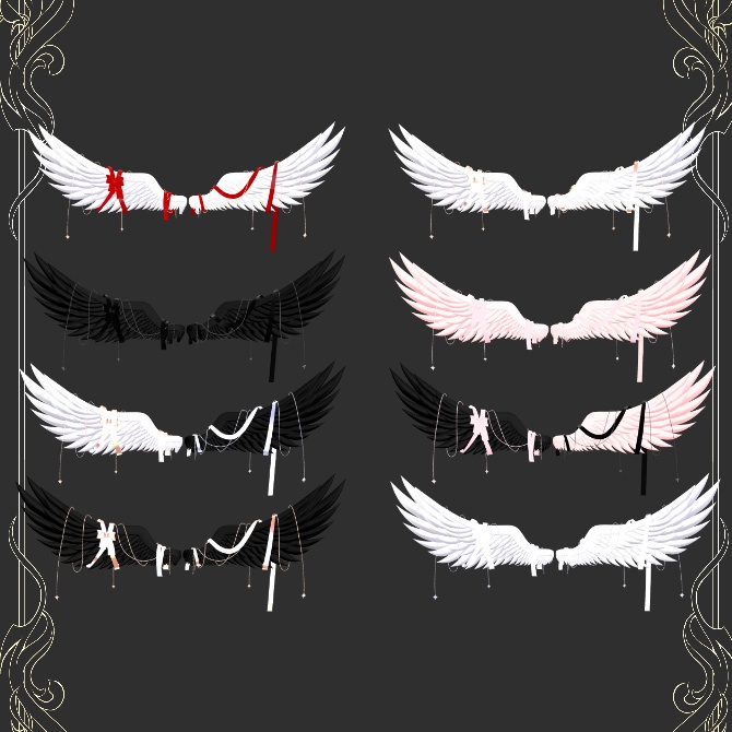 🖤 Melling " Hope Wings " 【Liltoon 🖤 VRChat】 Animation 有