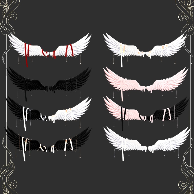 🖤 Melling " Hope Wings " 【Liltoon 🖤 VRChat】 Animation 有