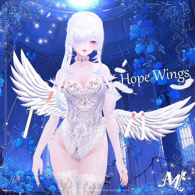 🖤 Melling " Hope Wings "   【Liltoon  🖤 VRChat】 Animation 有