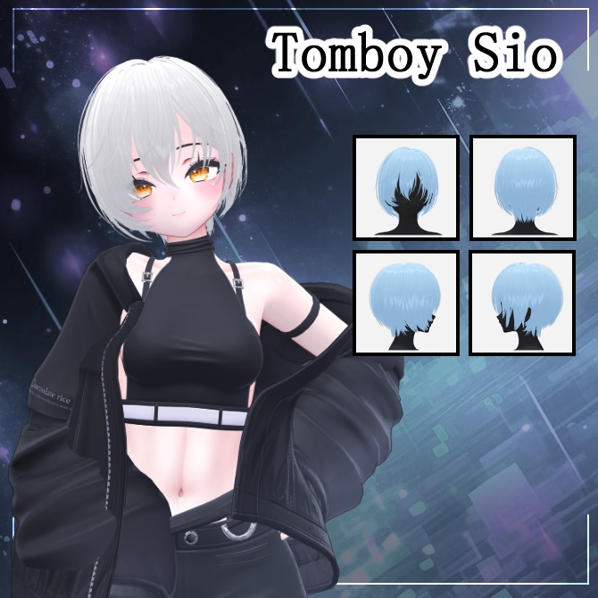 🖤 Melling " Sio Hair Collection" Sale ~4月28日【Sio対応 🖤 Liltoon / VRChat】
