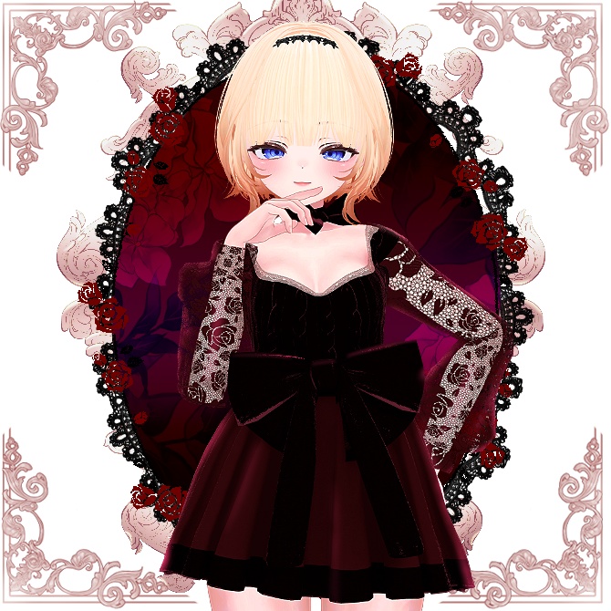 🖤 Melling " Jjkkumiダコ Hair " 【6アバター対応 🖤 Liltoon / VRChat】🖤