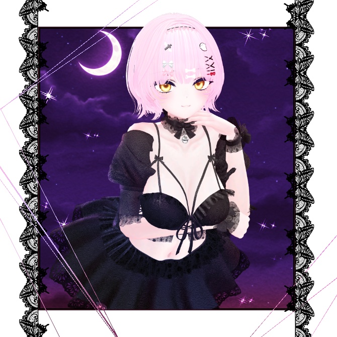 🖤 Melling " Jjkkumiダコ Hair " 【6アバター対応 🖤 Liltoon / VRChat】🖤