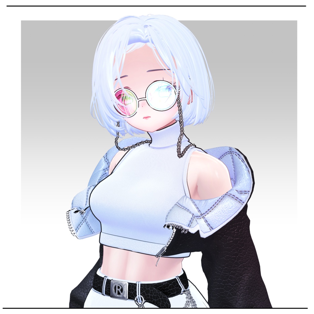 🖤 Melling " Vei Cut" 【9アバター対応 🖤 Liltoon / VRChat】🖤