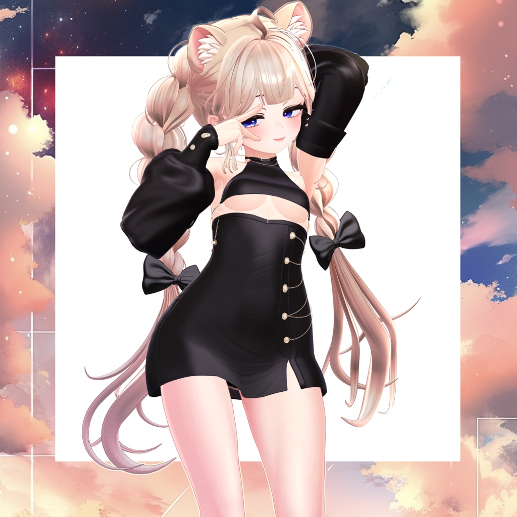 🖤Melling " Moed" 【10アバター対応 🖤 Liltoon / VRChat】🖤