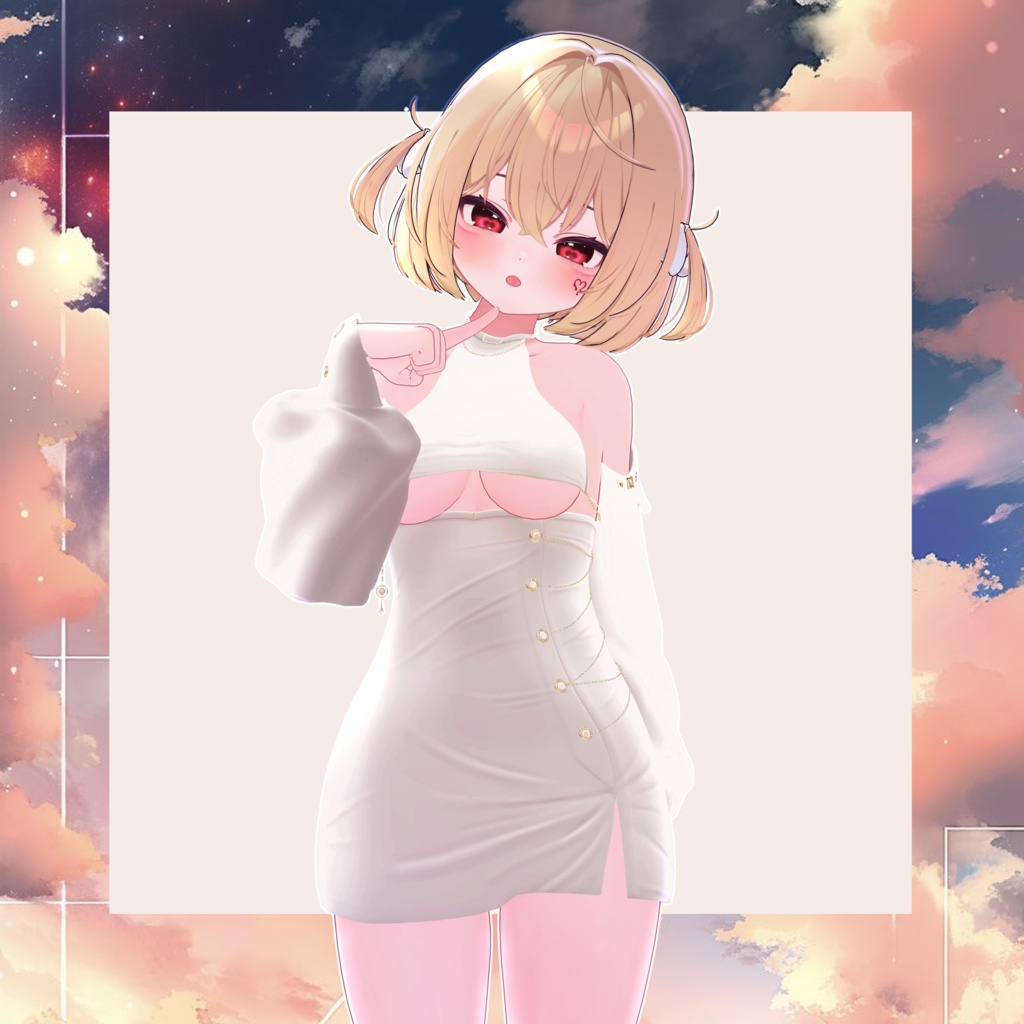 🖤Melling " Moed" 【10アバター対応 🖤 Liltoon / VRChat】🖤