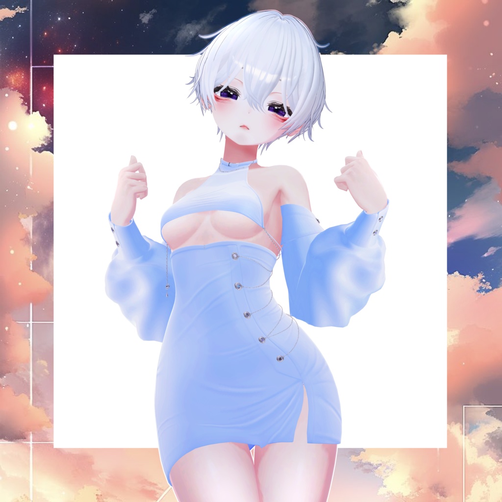 🖤Melling " Moed" 【10アバター対応 🖤 Liltoon / VRChat】🖤