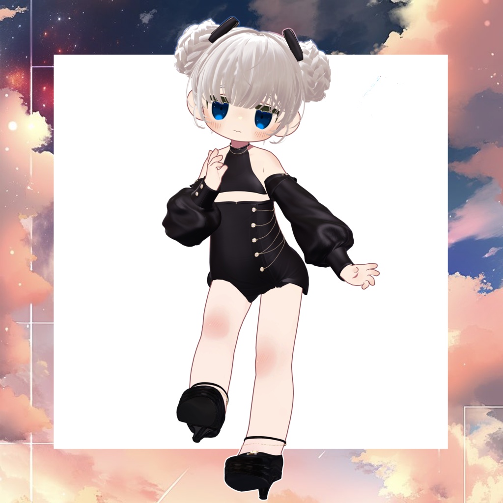 🖤Melling " Moed" 【10アバター対応 🖤 Liltoon / VRChat】🖤