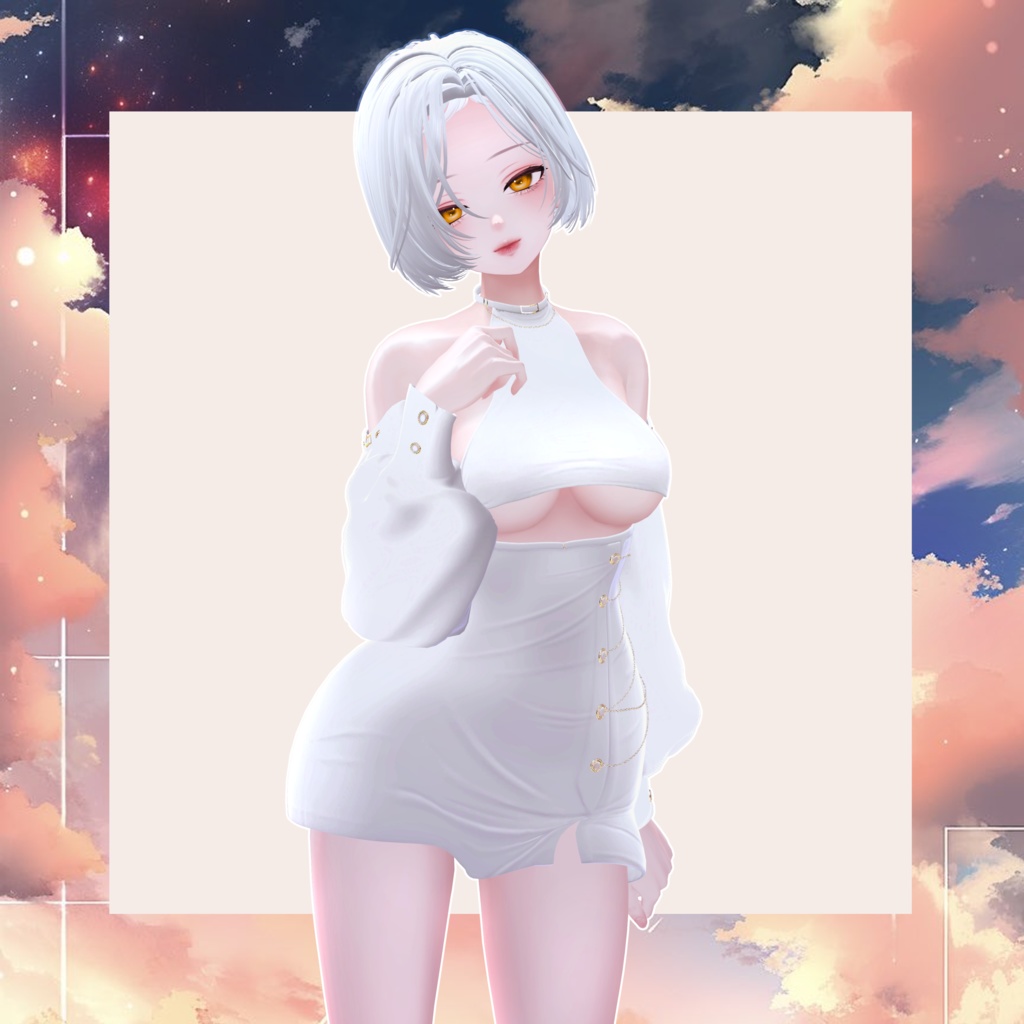 🖤Melling " Moed" 【10アバター対応 🖤 Liltoon / VRChat】🖤