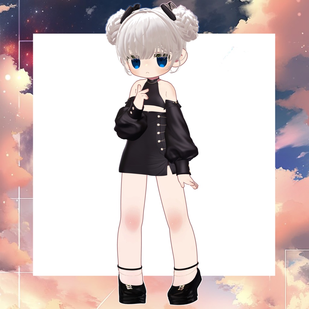 🖤Melling " Moed" 【10アバター対応 🖤 Liltoon / VRChat】🖤