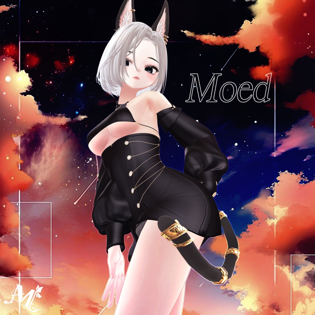 🖤Melling " Moed" 【10アバター対応 🖤 Liltoon / VRChat】🖤