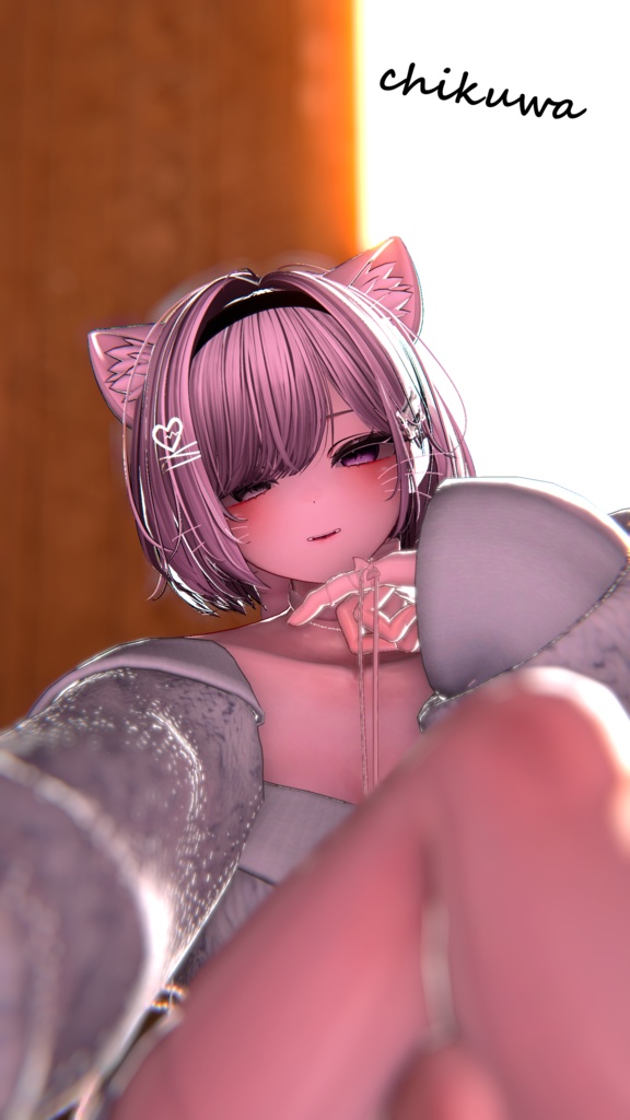 🖤Melling " Fuwa pure" 【8アバター対応 🖤 Liltoon / VRChat】🖤