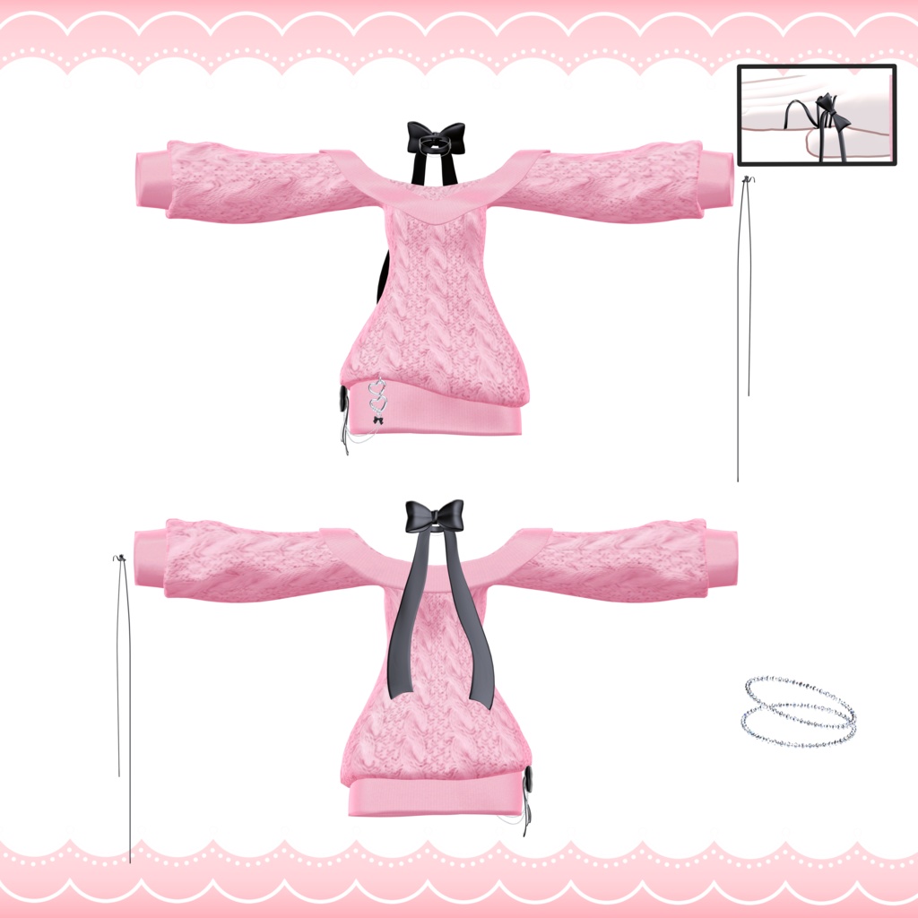 🖤Melling " Fuwa pure" 【8アバター対応 🖤 Liltoon / VRChat】🖤