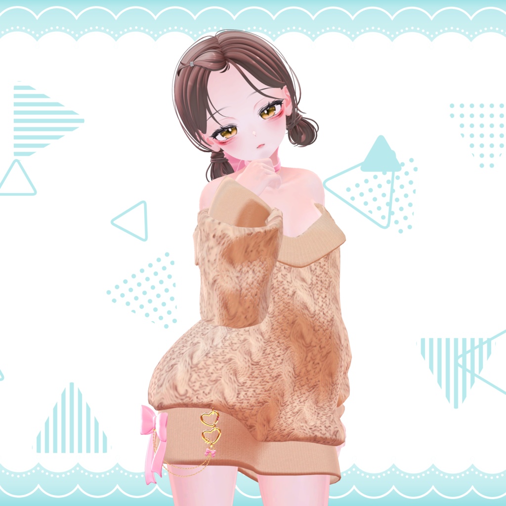 🖤Melling " Fuwa pure" 【8アバター対応 🖤 Liltoon / VRChat】🖤