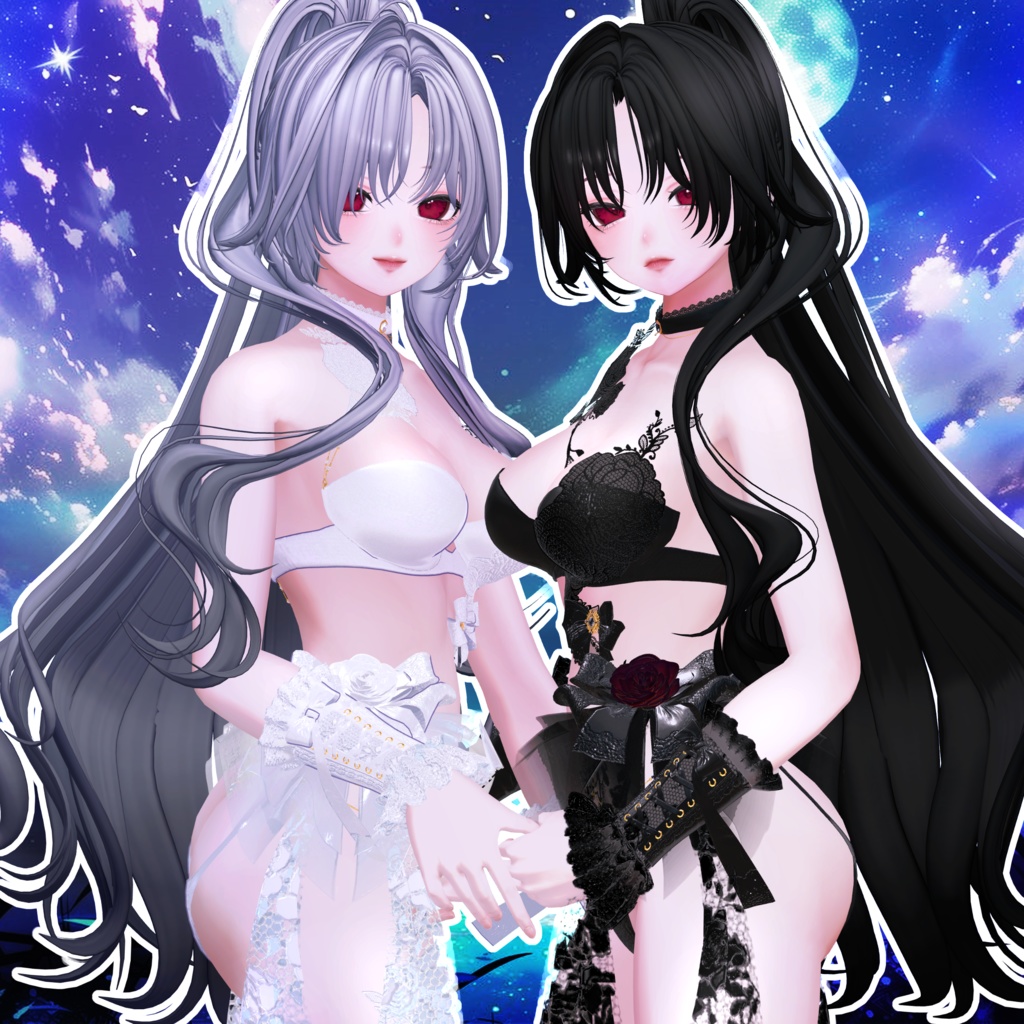 🖤Melling " Flora" 【10アバター対応 🖤 Liltoon / VRChat】🖤