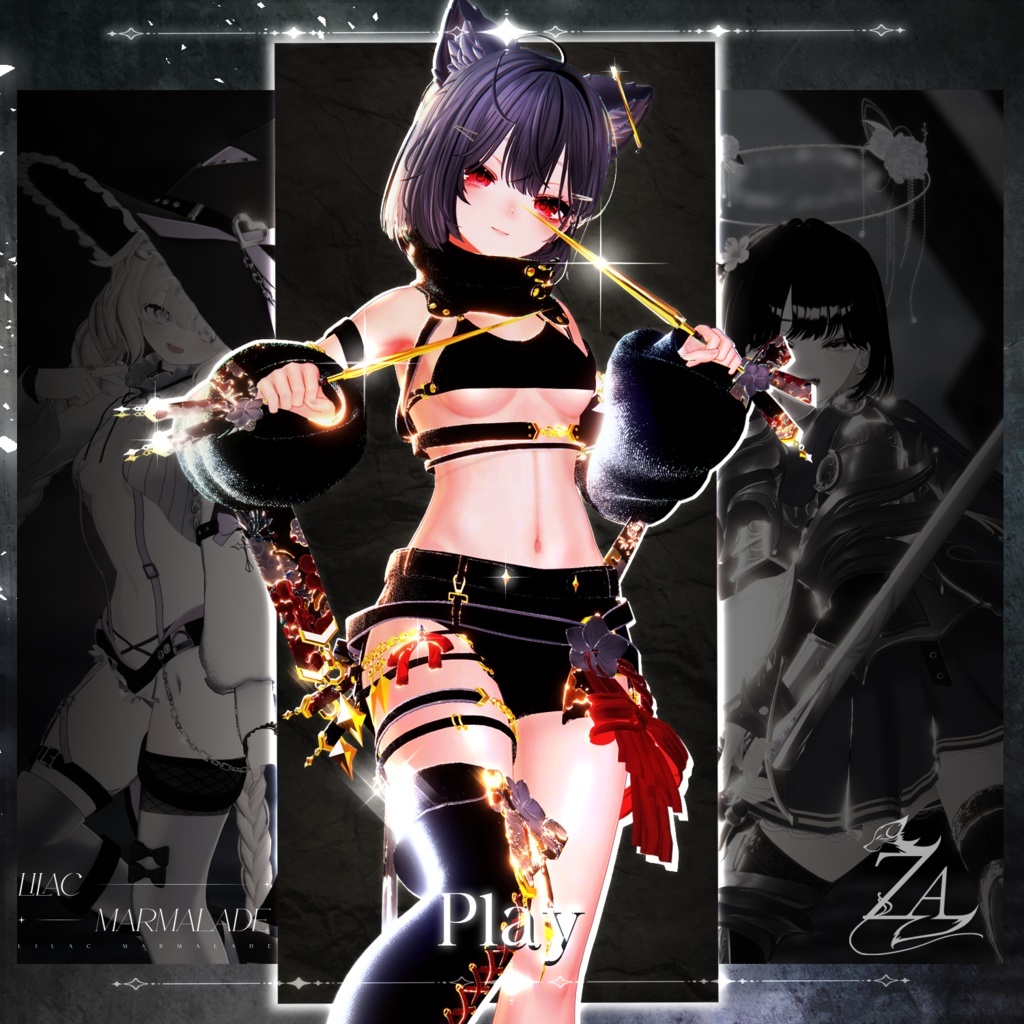 Sale🖤Melling " Quest of Blooming Light" 【8アバター対応 🖤 Liltoon / VRChat】🖤