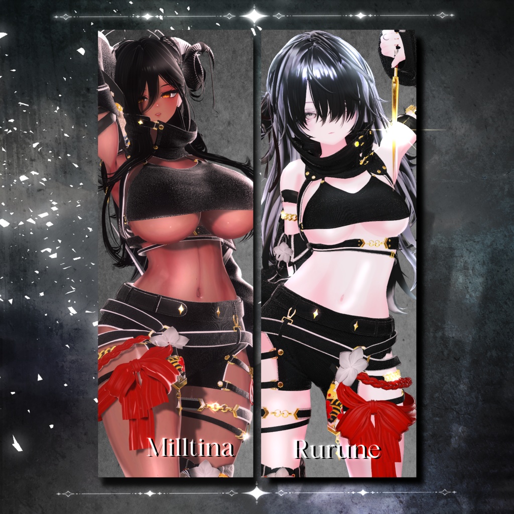 Sale🖤Melling " Quest of Blooming Light" 【8アバター対応 🖤 Liltoon / VRChat】🖤