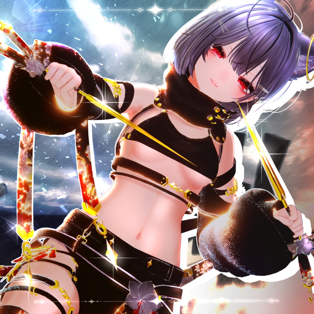 Sale🖤Melling " Quest of Blooming Light" 【8アバター対応 🖤 Liltoon / VRChat】🖤