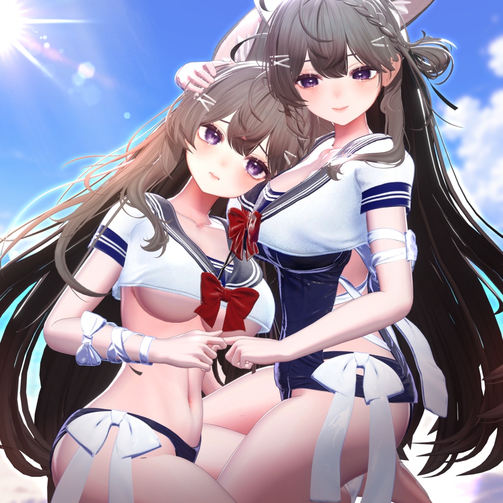 SALE🖤Melling " みずぽよ" 【10アバター対応 🖤 Liltoon / VRChat】🖤