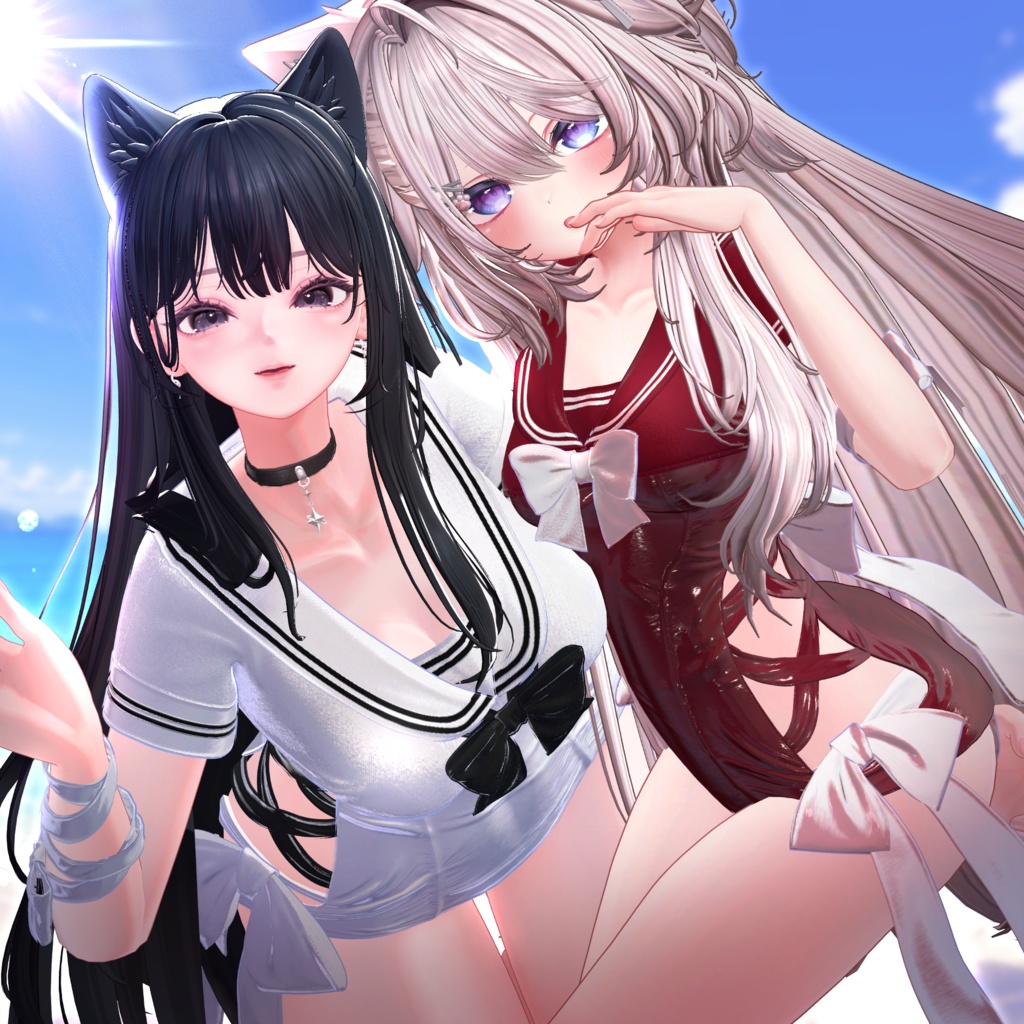 SALE🖤Melling " みずぽよ" 【10アバター対応 🖤 Liltoon / VRChat】🖤