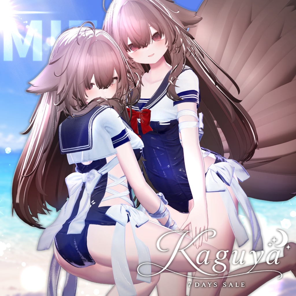 SALE🖤Melling " みずぽよ" 【11アバター対応 🖤 Liltoon / VRChat】🖤