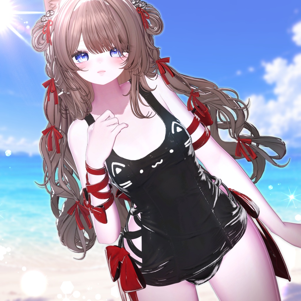 SALE🖤Melling " みずぽよ" 【10アバター対応 🖤 Liltoon / VRChat】🖤