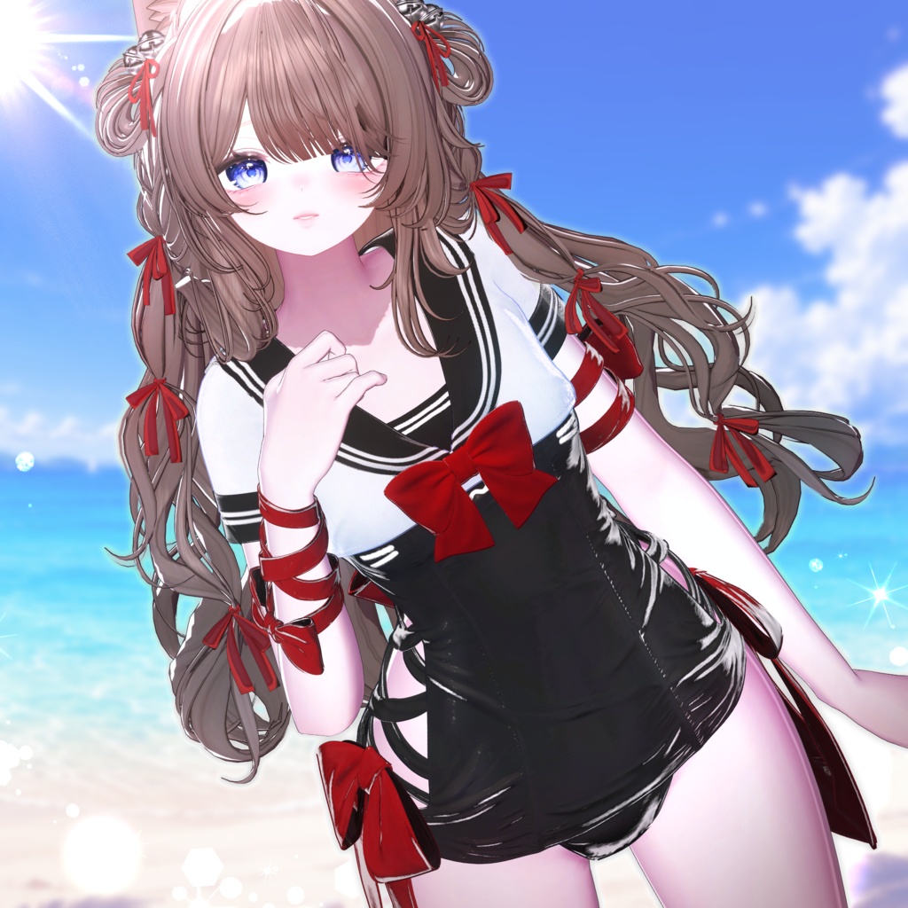 SALE🖤Melling " みずぽよ" 【10アバター対応 🖤 Liltoon / VRChat】🖤