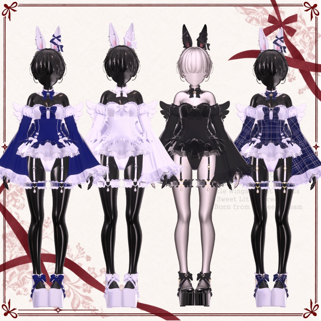 ð€Melling " ãããã" ã10ã¢ãã¿ãŒå¯Ÿå¿ ð€ Liltoon / VRChatãð€