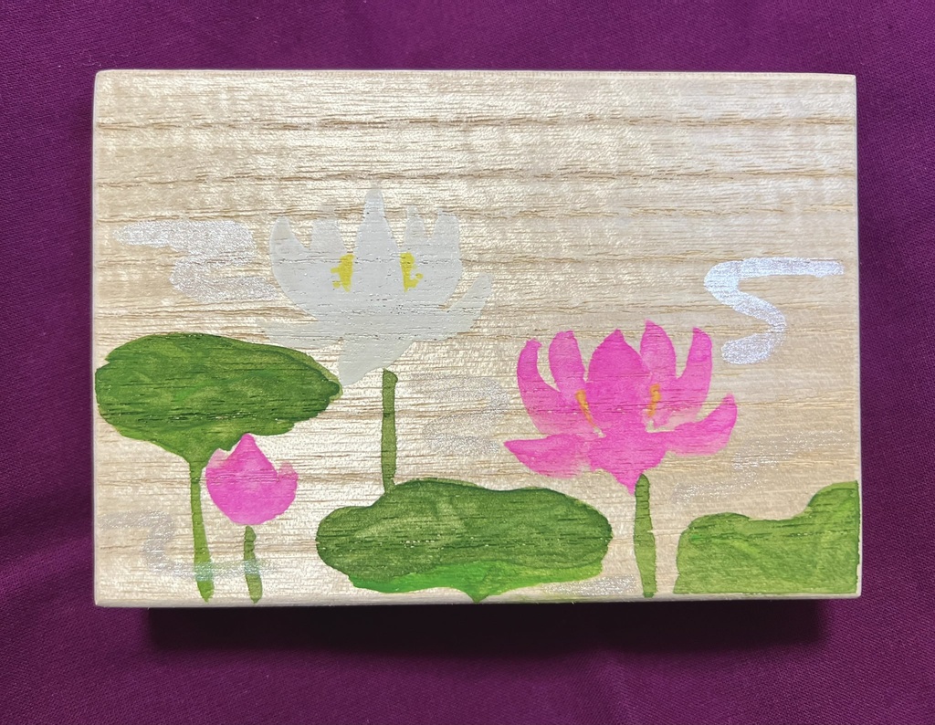男士絵箱（桐箱）　千子村正